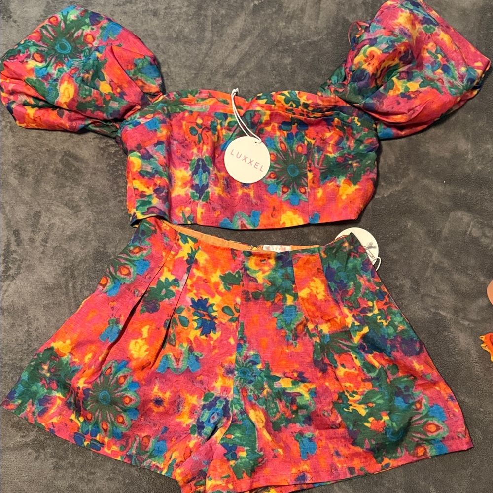Luxxel Multicolor Floral Set